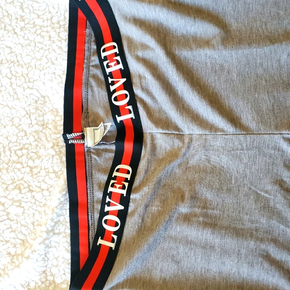 Forever 21 Plus Size Gray Cotton Leggings - Picture 2 of 4